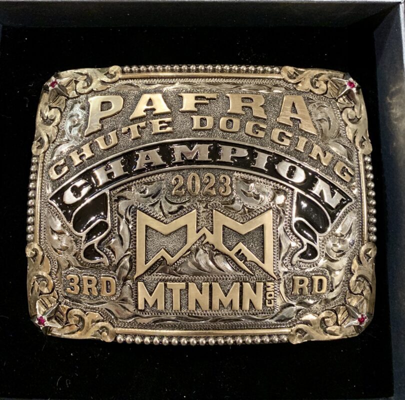 2023 PAFRA World Championship-MTNMN Chute Dogging-Mollys Custom Silver