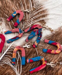 Saquaro Pink and Copper Clay Earrings Handmade Fallon Francis