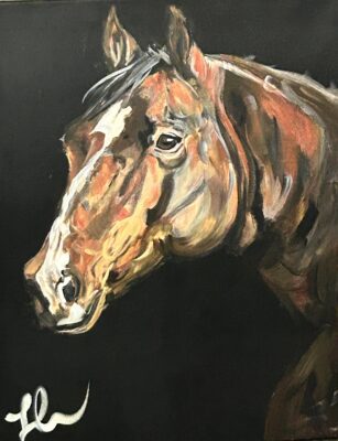 custom expo 2024 by Fallon Francis Cowgirl Artist