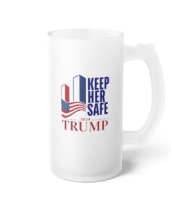 TRUMP-2024-Keep Her Safe-Never Forget 9-11_Frosted Mug.jpeg