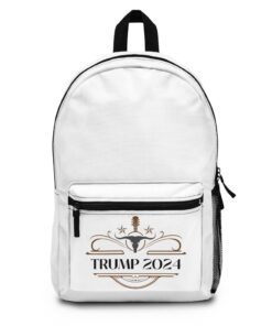 TRUMP 2024 Western Vibe Longhorn Skull & Banjo -Backpack