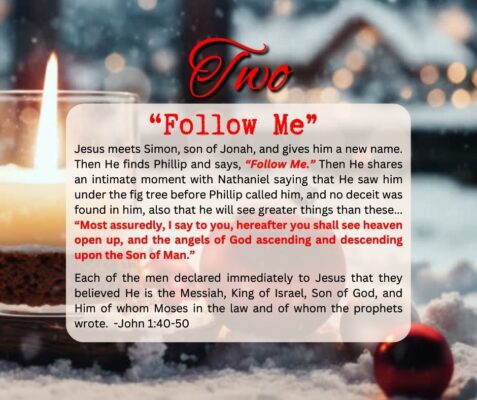 TWO Red Letters_Follow Me_Rebel-Faith 2024