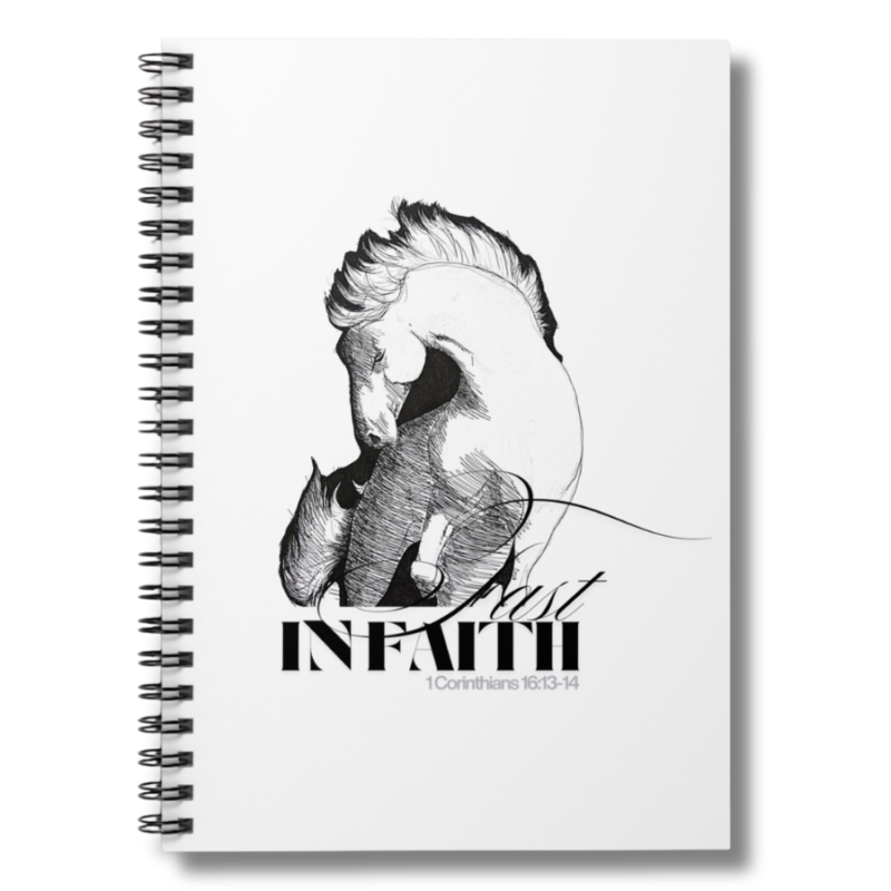White Horse Faith Journal-mockup