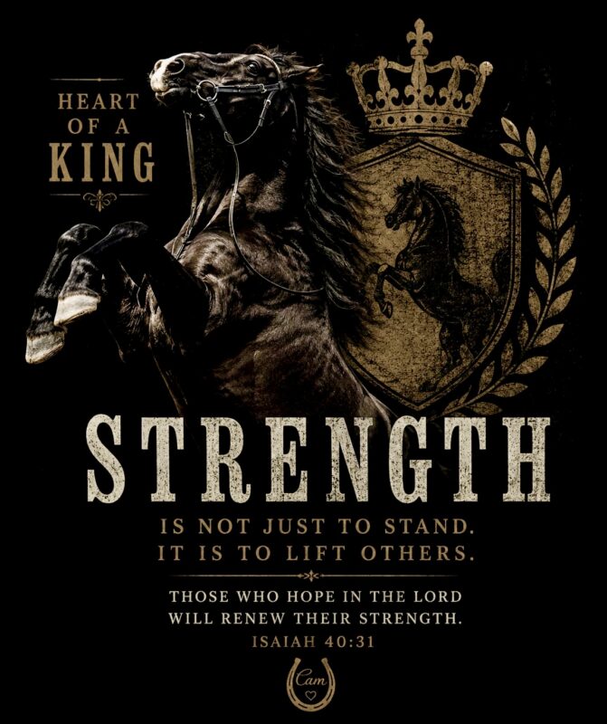 STRENGTH-Camelio Ang ll-Childrens book-Horse of Kings by Stacy Adams-Victory Farms Amdalusians-2026